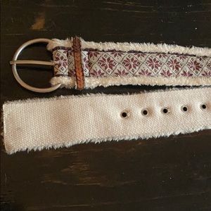 Fuzzy pattern belt